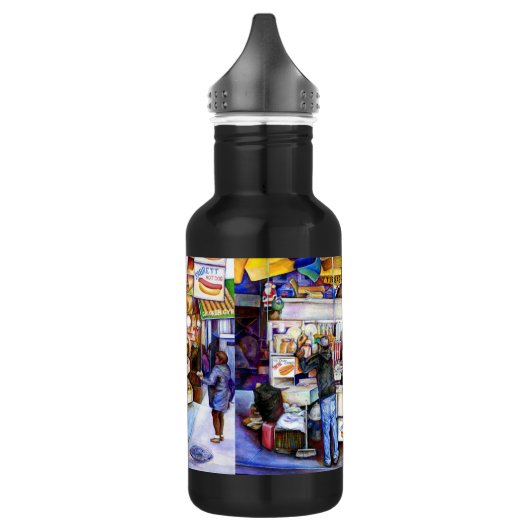 Bouteille D'eau Hot Dog God, New York (Gauche)