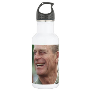 Bouteille D'eau HRH Prince Philip riant