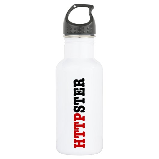 BOUTEILLE D'EAU HTTPSTER (Devant)