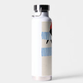 Bouteille D'eau Humeur de chien parisien (Plage)