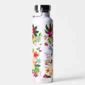 Bouteille D'eau HUMMINGBIRD PARADISE Tropical Floral (Plage)