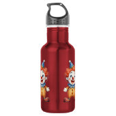 Bouteille D'eau Humour de cirque clownesque (Dos)