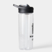 Bouteille D'eau Humour de la technologie d'apprentissage automatiq (Droite)