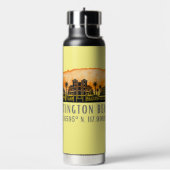 Bouteille D'eau Huntington Beach City Silhouette (Gym)