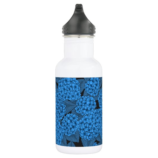 Bouteille D'eau Hydrangée bleue (Droite)