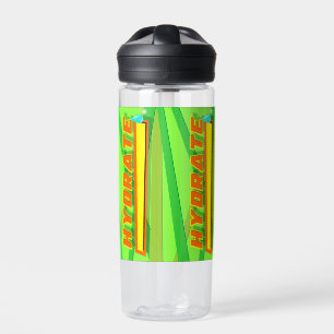 Bouteille d'eau hydratante