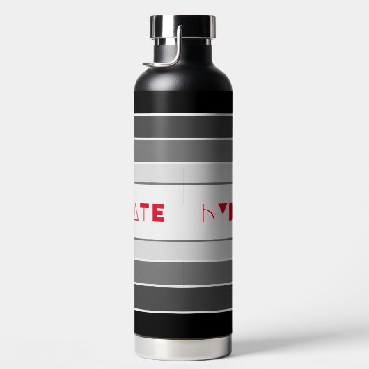 Bouteille D'eau HYDRATE À Écart Moderne (Droite)