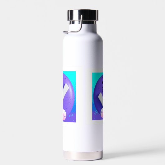 Bouteille d'eau hydratée (Plage)