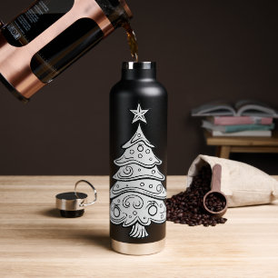 Bouteille D'eau Hydration Jolly : Arbre de Noël Emblazonné