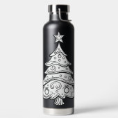 Bouteille D'eau Hydration Jolly : Arbre de Noël Emblazonné (Droite)