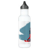 Bouteille D'eau I Dream of Snowboard - Snowboarder (Gauche)