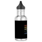 Bouteille D'eau I Hate Programmation - Drôle Programmeur I (Gauche)