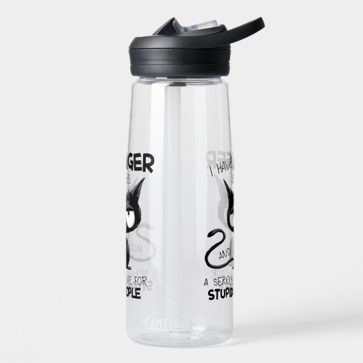 Bouteille D'eau I Have Anger Issues Funny Cat Lover Gift (Gauche)