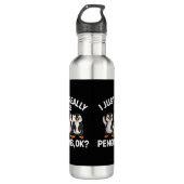 Bouteille D'eau I Just Really Like Penguins OK Funny Penguin Lover (Devant)