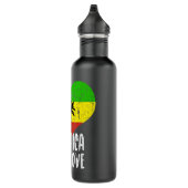 Bouteille D'eau I Love Jamaïque One Love Palm Tree Reggae (Droite)