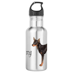 Bouteille D'eau I Loy my Toy Manchester Terrier Water Bottle