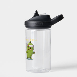 Bouteille D'eau I’m a Fit-Dill! Funny Fitness Pickle Pun Design |
