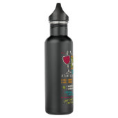 Bouteille D'eau I Will Drink Wine Everywhere Funny Wine Lover (Gauche)