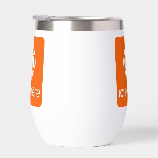 Bouteille d'eau ICI PREMIÈRE (Droite)