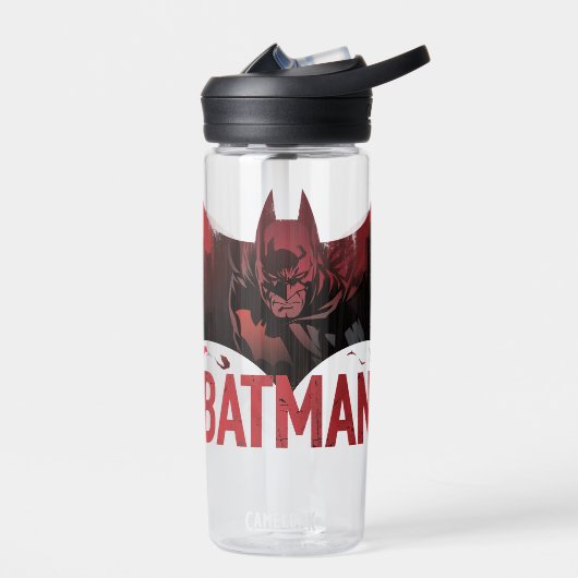 Bouteille D'eau Icône gotham de Batman Crimson (Gauche)