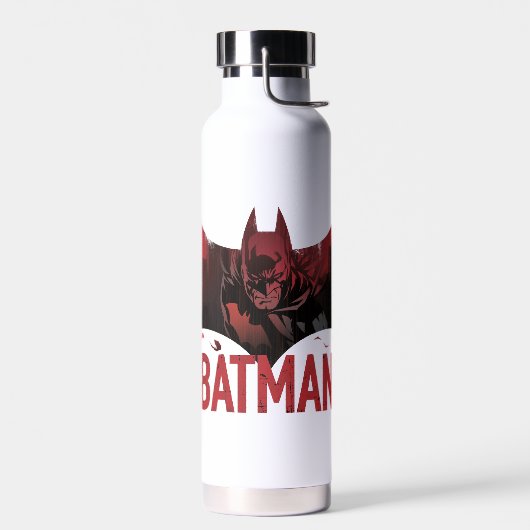 Bouteille D'eau Icône gotham de Batman Crimson (Gauche)