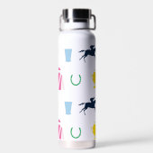 Bouteille D'eau Icônes de la partie Preppy Derby (Arrière)