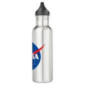 Bouteille D'eau Iconique NASA Mercury Grey 24 oz (Droite)