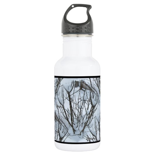 Bouteille D'eau Icy Tree Bush sans faille (Devant)