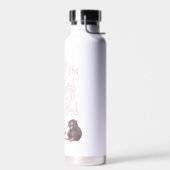 Bouteille D'eau Il a envoyé les choses sauvages au lit - rose (Gauche)