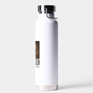 Bouteille D'eau Il Est Ressuscité Pâques Tombeau Croix Vintage Chr