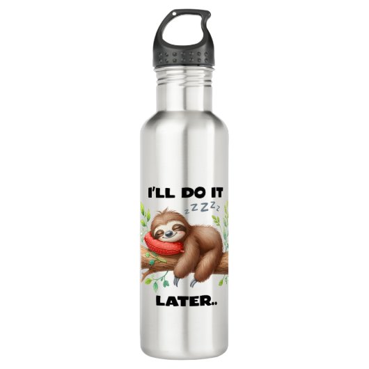 Bouteille D'eau I'll Do It Later Sloth (Devant)