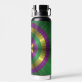 Bouteille D'eau Illusion de Mardi Gras (Arrière)