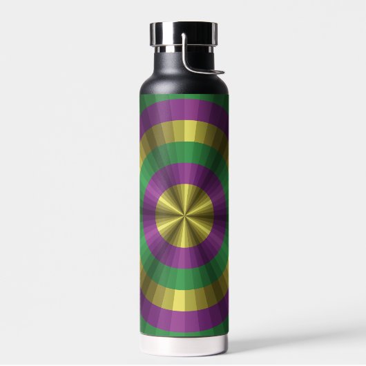 Bouteille D'eau Illusion de Mardi Gras (Gauche)