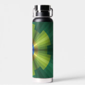 Bouteille D'eau Illusion de paon (Arrière)