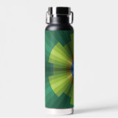 Bouteille D'eau Illusion de paon (Avant)