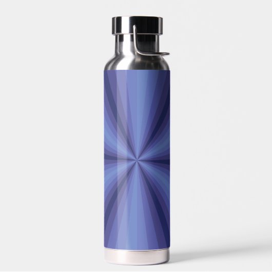 Bouteille D'eau Illusion optique bleue (Gauche)