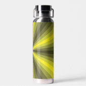 Bouteille D'eau Illusion optique Jaune (Arrière)