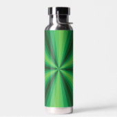 Bouteille D'eau Illusion optique verte (Gauche)