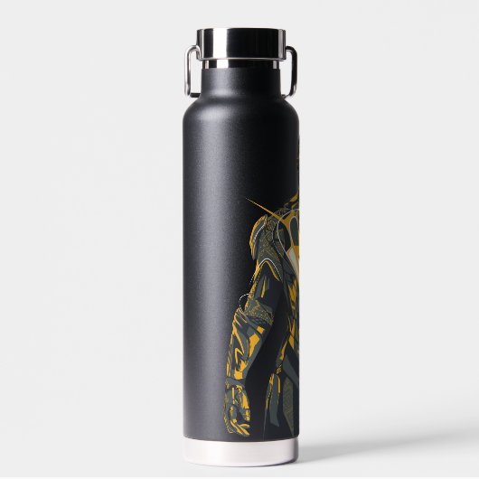 Bouteille D'eau Illustration Black Lightning (Avant)