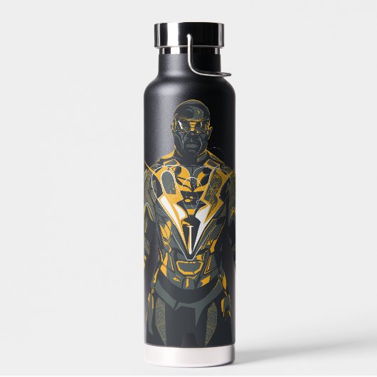 Bouteille D'eau Illustration Black Lightning (Gauche)