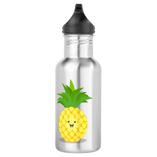 Bouteille D'eau Illustration d'ananas mignon (Droite)