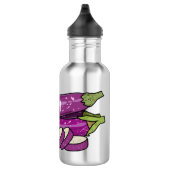 Bouteille D'eau Illustration d'aubergine (Droite)
