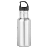 Bouteille D'eau Illustration de blaireau au miel affamé (Dos)