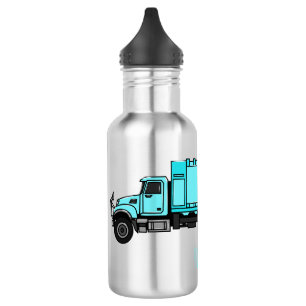 Bouteille D'eau Illustration de camion à ordures