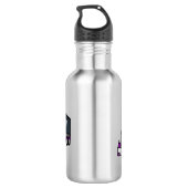 Bouteille D'eau Illustration de camion semi-remorque (Dos)