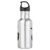 Bouteille D'eau Illustration de caricature de réservoir (Dos)