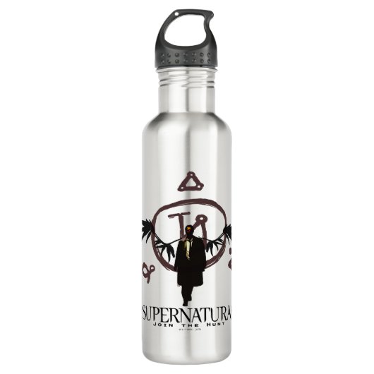 Bouteille D'eau Illustration de château surnaturel (Devant)