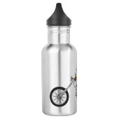 Bouteille D'eau Illustration de Chopper Motorcycle 1950 (Gauche)