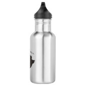 Bouteille D'eau Illustration de cygne noir (Droite)