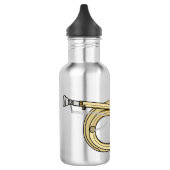 Bouteille D'eau Illustration de dessin animé Bugle (Gauche)